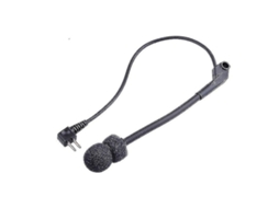 Microfone De Substituição Com Haste Compatível Com Fone De Ouvido Peltor Comtac Ii/iii 2/3, Microfone De 2 Pinos Aquaforge (yjd)