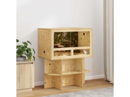 Vidaxl Terrário Castanho 80 X 50 X 100 Cm Osb
