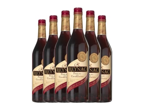 Licores REYNAC Pineau de Charentes Rose (0.75 L - 6 Unidades)