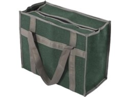 Bolsa de ferramentas Fafeicy em lona, organizador de ferramentas portátil de grande capacidade, 43x32x21 cm com data.