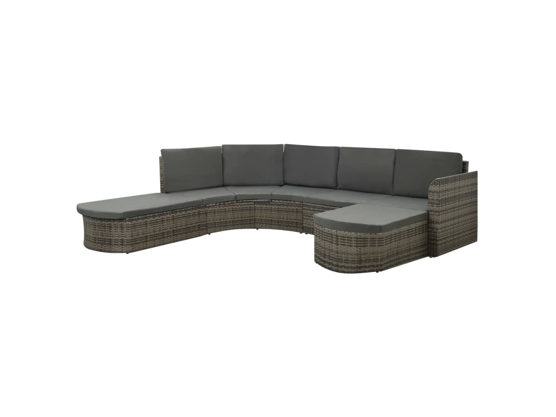 Garden Sofa, Garden Sofas Vidaxl Cinzeto Rattan / Vime (n/a)