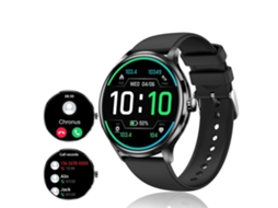 Smartwatch Qs80 1 39 Polegadas Bluetooth 5.2 Tft Full Touch Ip67 Iphone Android Preto YEMAESRE