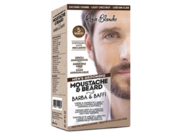 Renée Blanche Creme Colorante Para Moustache E Barba Castanho Claro Marron Renee Blanche