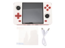 Console de Jogos Portátil Tela Grande de 4 Polegadas Nostálgico Retro Gba Arcade Psp Console de Jogos Portátil Branco EOOCOO (código Aberto, Portátil)