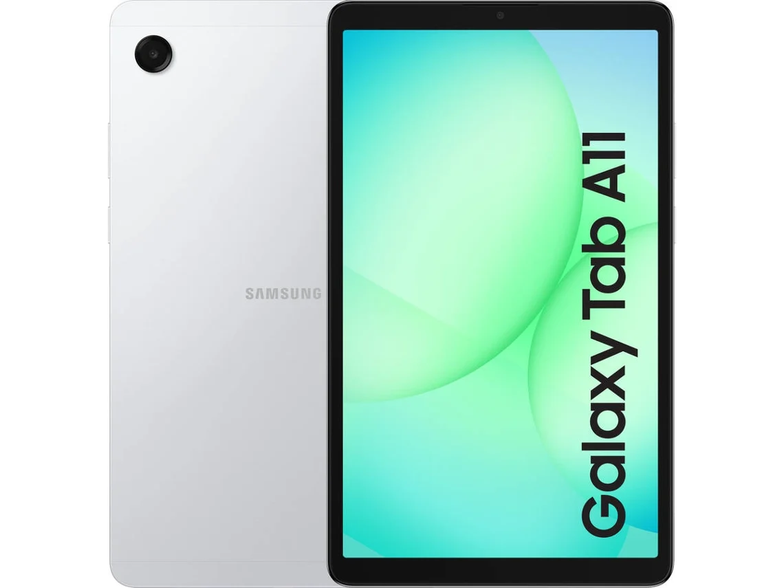 Tablet SAMSUNG Galaxy Tab A11 (Outlet Grade B - 8.7'' - 64 GB - RAM: 4 GB - Wi-Fi - Prateado)