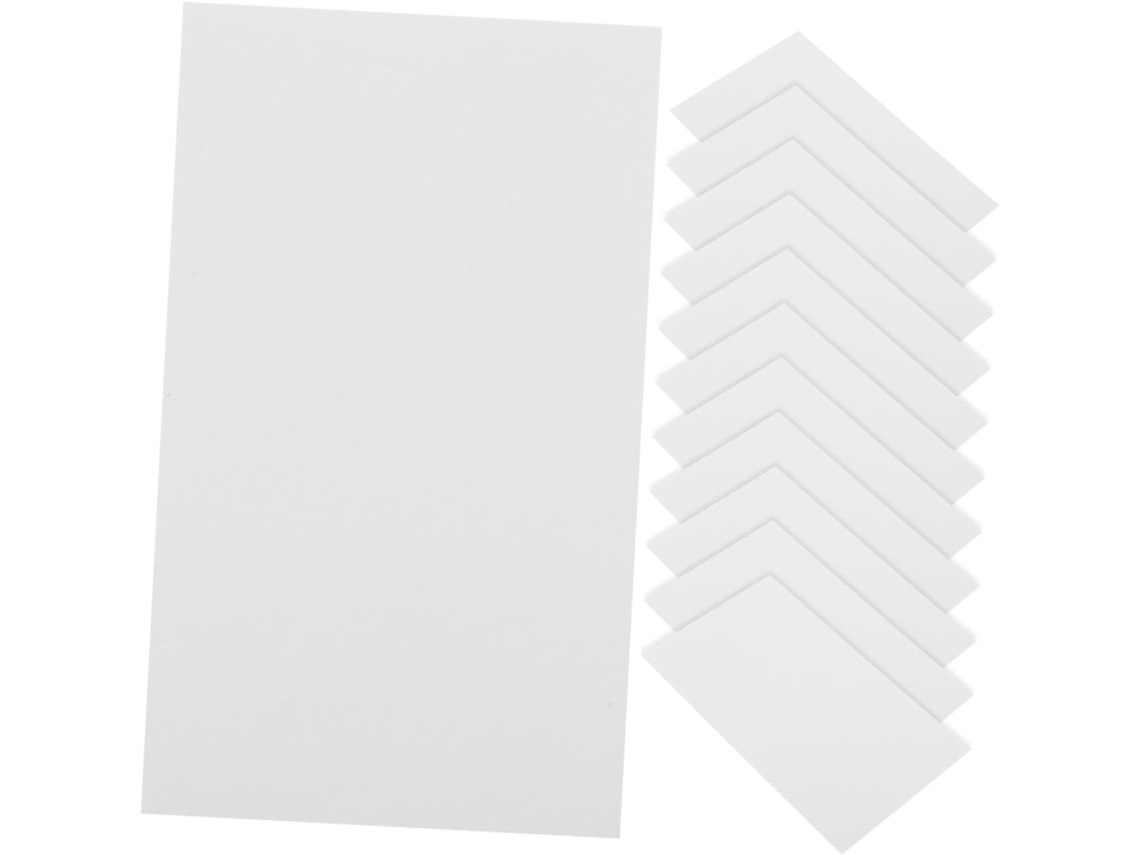 200 Cartões de Exibição em Branco, Cartões de Crédito em Branco, Mini Blocos de Notas, Armazenamento de Cartões em Branco