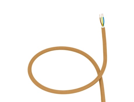 Cabo Têxtil Eléctrico Dourado