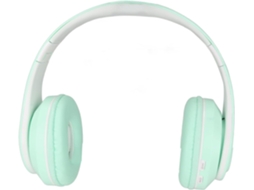 Fone De Ouvido Bluetooth Senecesli Com Redução Ruído, Dobrável, Supra Auricular, Sem Fio, Com Luzes Coloridas Para
