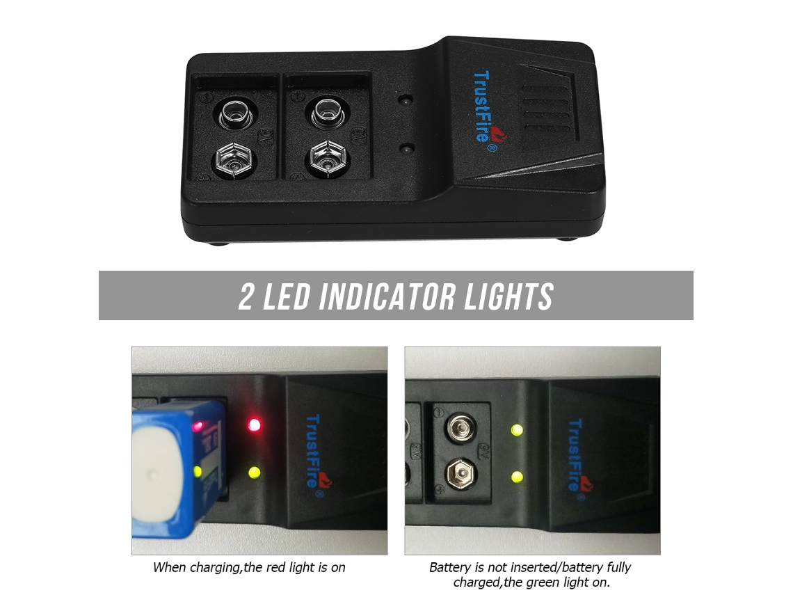 Carregador de Bateria de Lítio com Interface Micro Usb S/MARCA