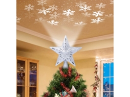 Luz de projeção árvore de natal estrela padrão europeu rgb usb quarto decoração festa infantil STELASPLEN