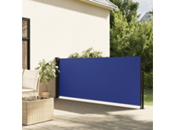 Vidaxl Toldo Lateral Retrátil 140x300 Cm Azul