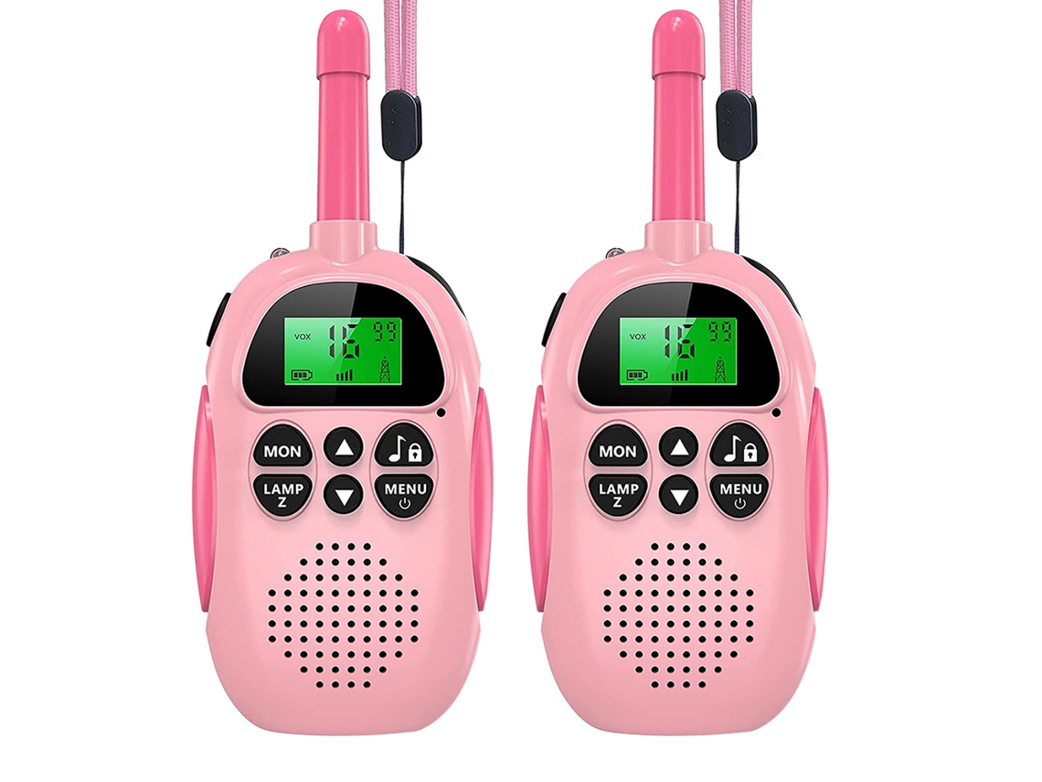 Conjunto De 2 Walkie-talkies Recarregáveis​​para Crianças - Presente Ideal Para O Natal Ou Aniversário, Com Lanterna, Perfeito At-aquaforge