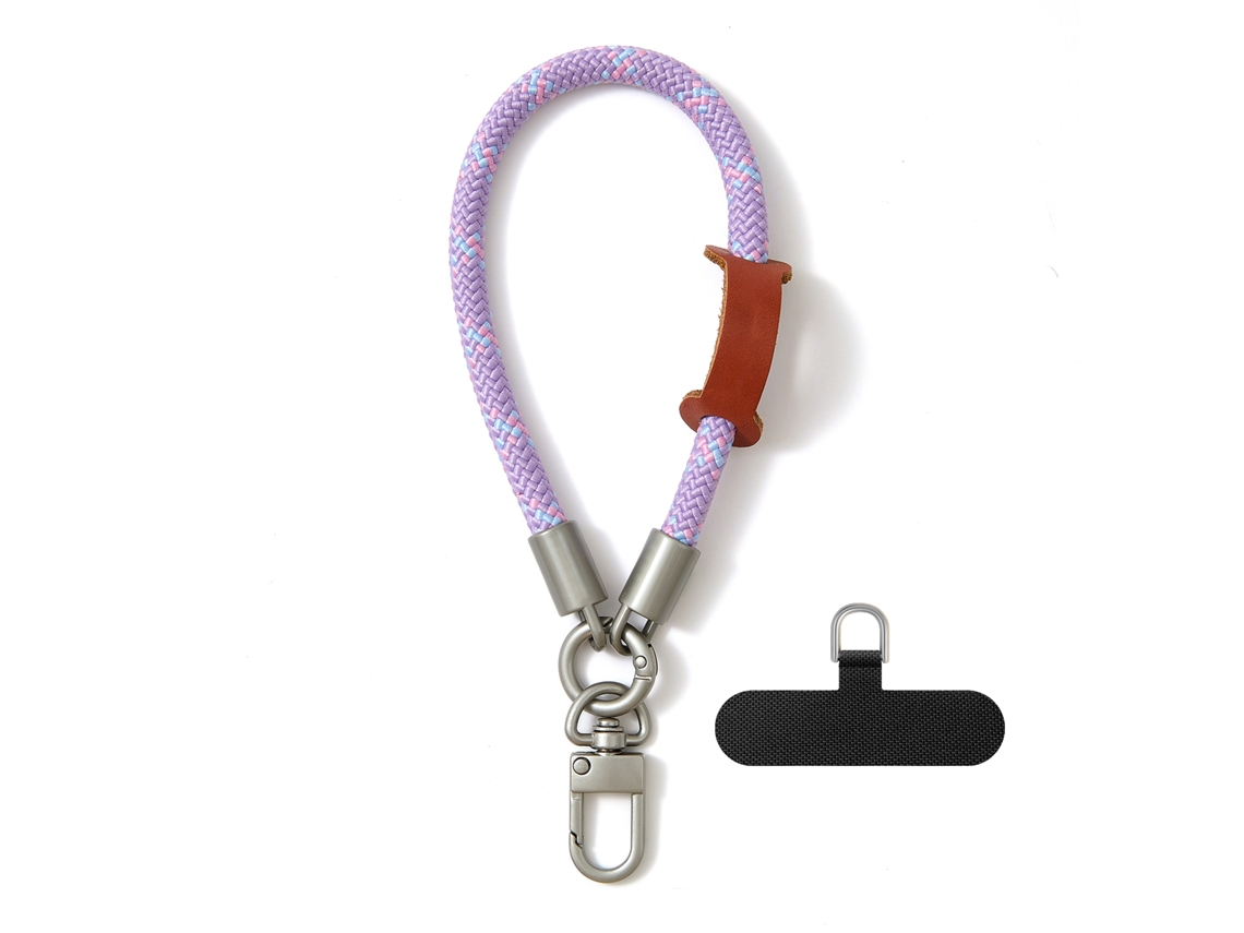 Cordão Para Celular Qu, Curto, 25 Cm, Alça De Pulso Ajustável, Portátil, Anti-perda, Masculino E Feminino, Poliéster