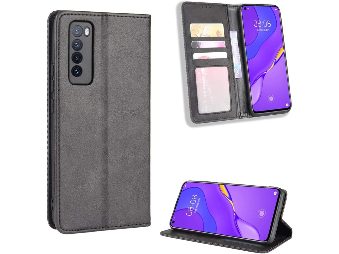 Capa Protetora para Huawei Nova 7 HONGWE. Preto