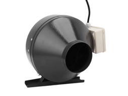Ventilador Inline Duto 2575 RPM para Fogão de Cultivo 220-240V UE