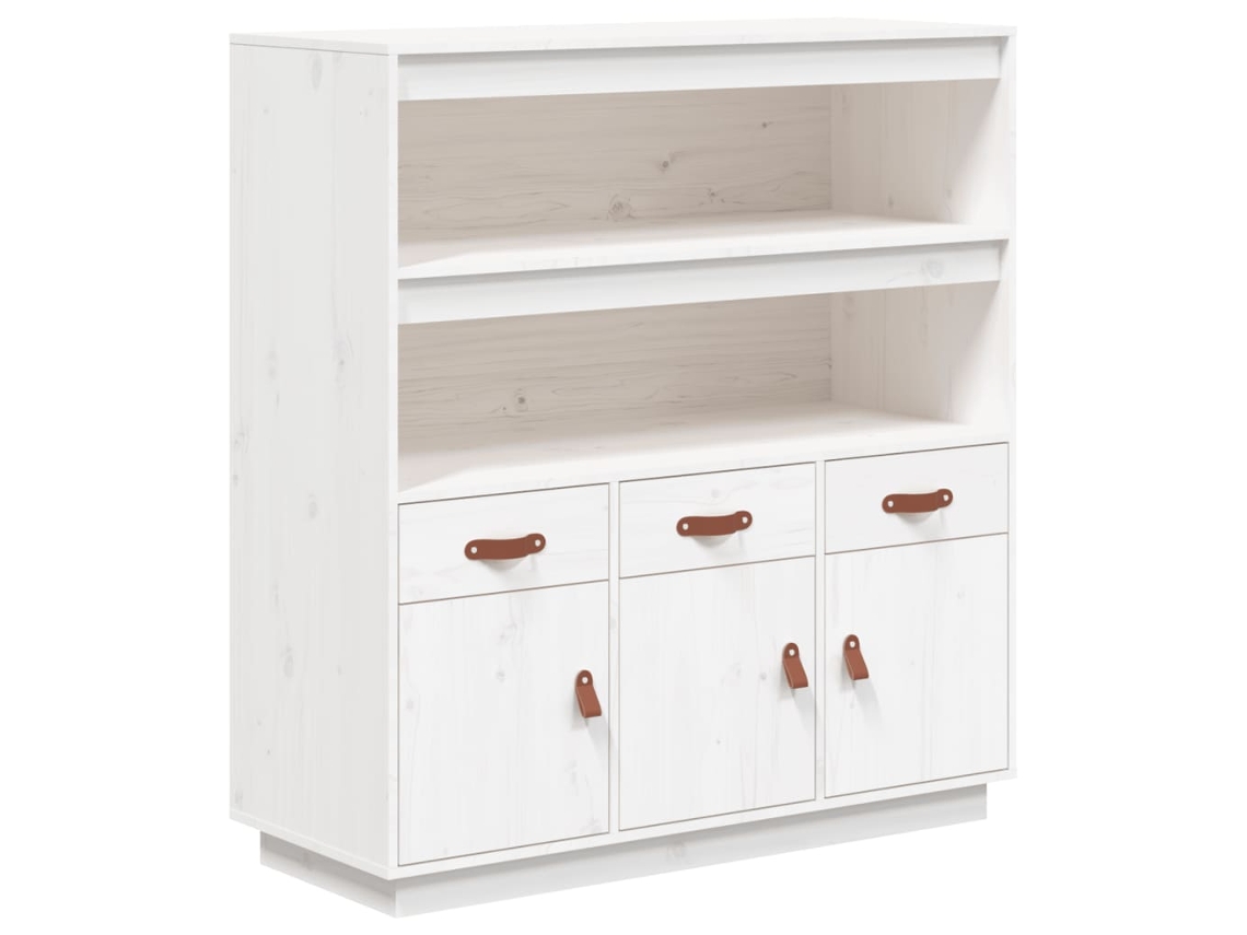 Armário alto VIDAXL Branco Madeira (100x40x108.5 cm)