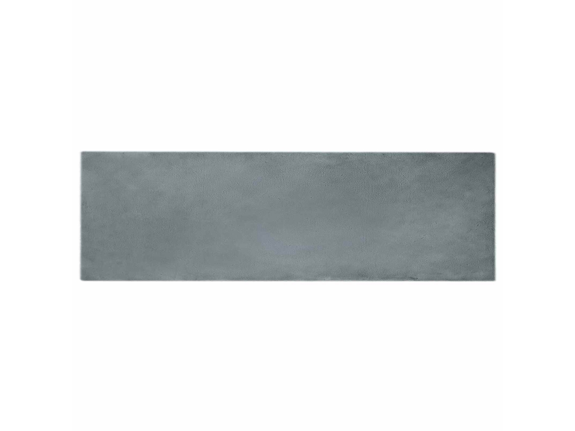 Conjunto 1 Tapete Macio Vidaxl Antracite Poliéster (80 X 250 Cm)