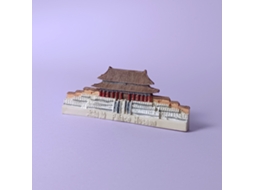 Ímãs De Geladeira 3d Com Pontos Turísticos De Pequim: Grande Muralha, Cidade Proibida, Templo Do Céu.
