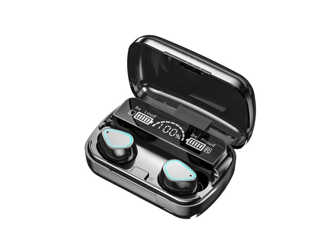 Auriculares Controle Toque Dágua Som Estéreo Hifi Bestvite Bluetooth Com Cancelamento De Ruído Preto