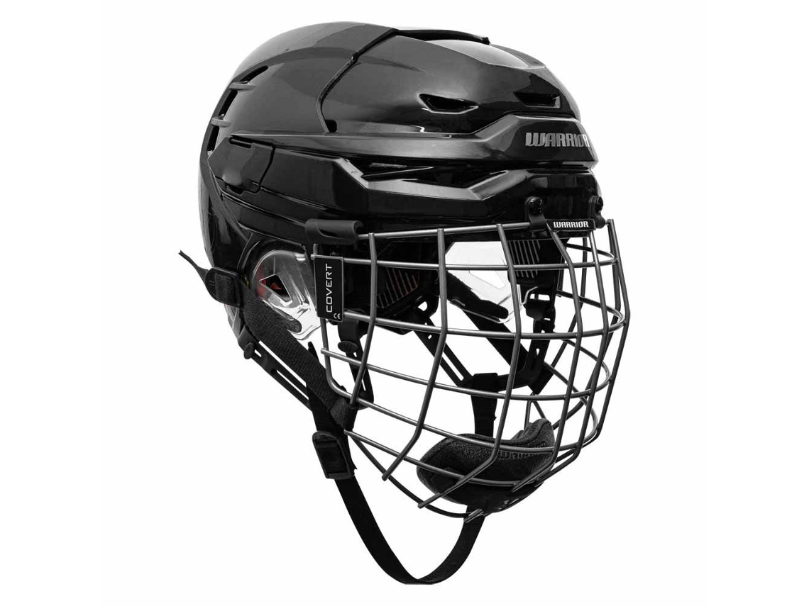 Capacete de Hóquei no Gelo Covert Cf 100 Combo Preto Swarrior