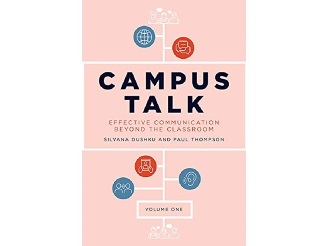 Livro Campus Talk de Silvana Dushku e Paul Thompson (Inglês)