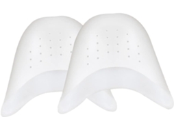 Protetores De Dedos Em Gel Silicone Para Sapatos Salto Alto E Sapatilhas, Distribuem A Pressão E Reduzem O Impacto