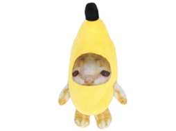 Mali boneco de Pelúcia Gato Banana Cute Soft Stuffed Animal Brinquedo Antistress Decor 20cm