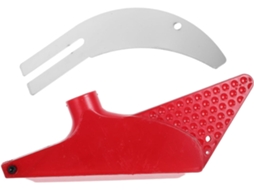 Topbathy Separador de Lâminas para Serra Mesa, Feito Plástico Vermelho Resistente À Poeira e com Proteção