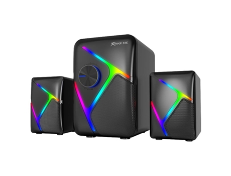 XTRIKE ME Sk 610 2.1 Preto Colunas Gaming