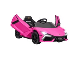 Carro Elétrico Infantil 12v Lamborghini Revuelto Licenciado, Portas Elegantes, Suspensão Quatro Rodas, Luzes Led, Música, Brinquedo Elétrico