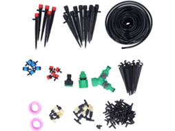 Kit Irrigação Ajustável Micro 25m Jardim