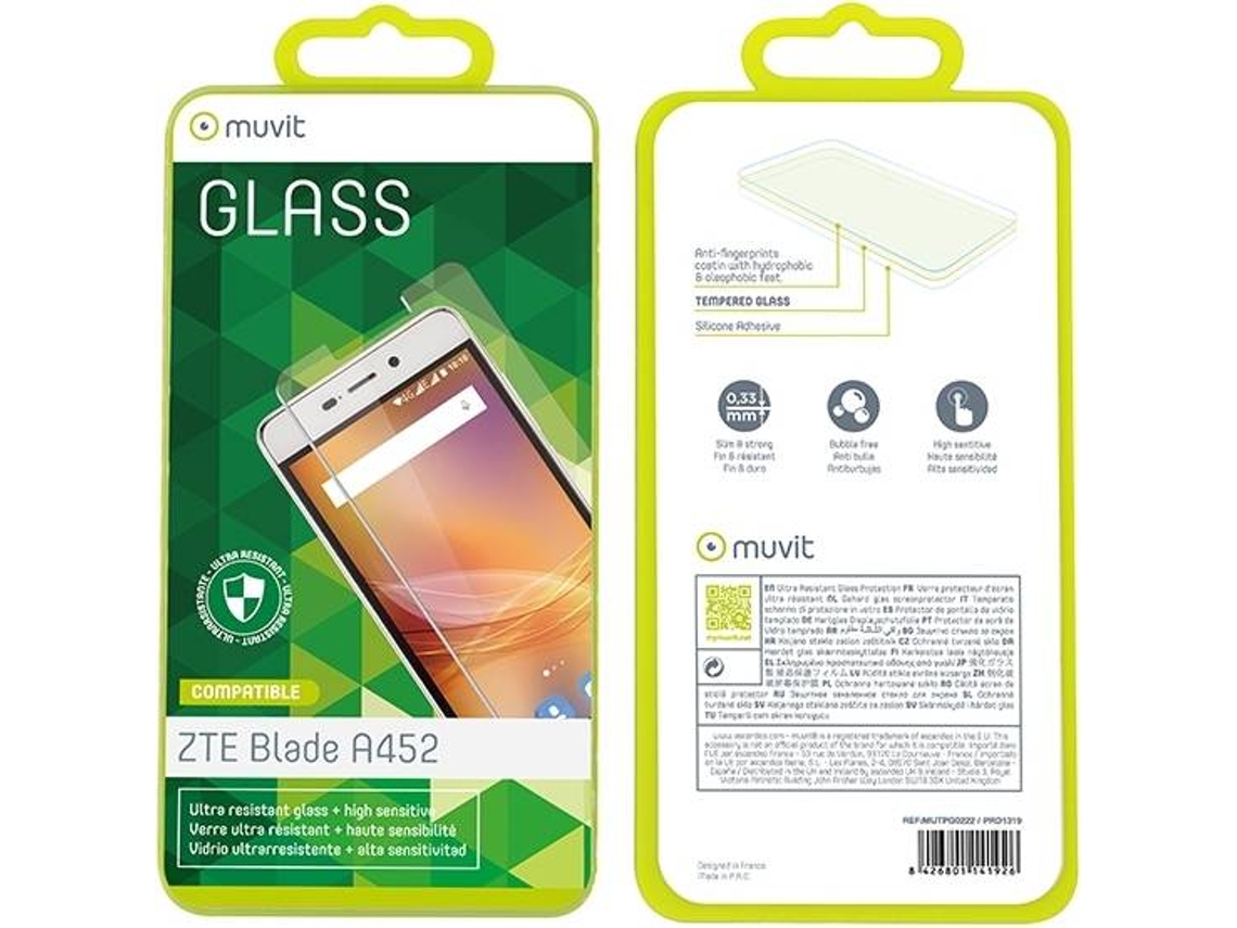 Pelicula de Vidro MUVIT Blade A452