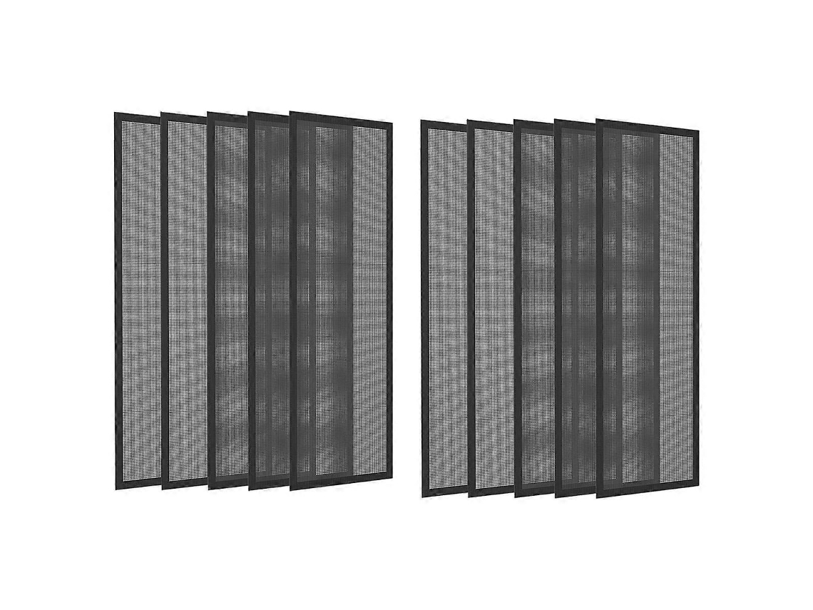 Grade De Ventilação Magnética 4x10 Polegadas Com Filtro De Tela Para Uso Doméstico