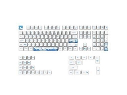 108 Teclas Dolphin Gaming Keycaps Pbt 5 Lados Sublimação De Cor Keycap Cherry Profile Para Keycaps 6.25 7u Para Teclado Mecânico Slowmoose