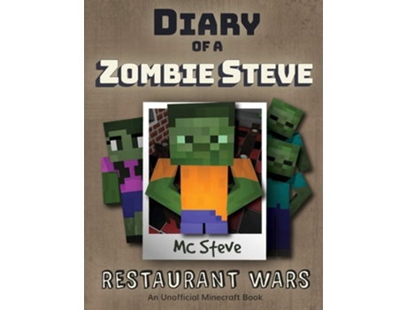 Livro Diary of a Minecraft Zombie Steve Book 2 - Restaurant Wars de MC Steve (Inglês)