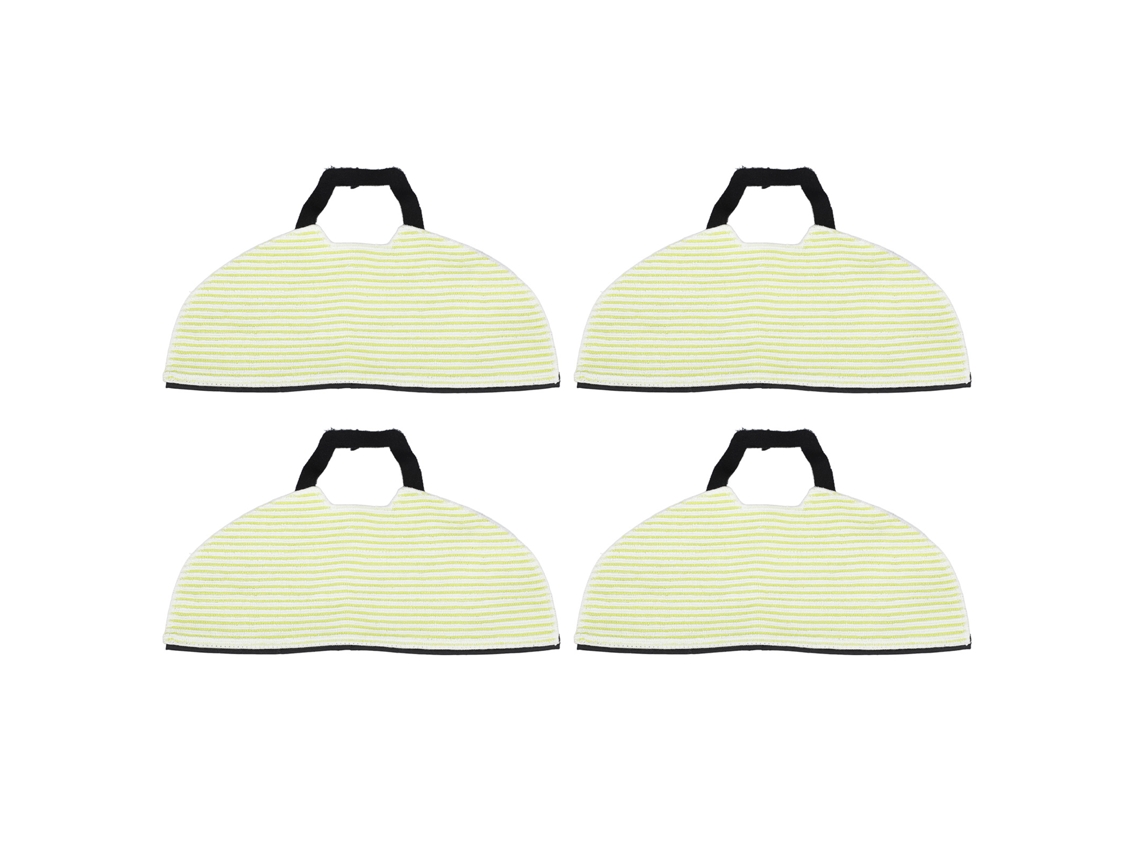 Panos de mop Primerox 4pcs reutilizáveis absorventes para Shark RV2410WD RV2610WD