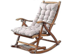 Travesseiro de Cadeira de Jardim de Alta Espalda 48x22cm Resistente À Água, Sol e Desbotamento, Confortável e Durável