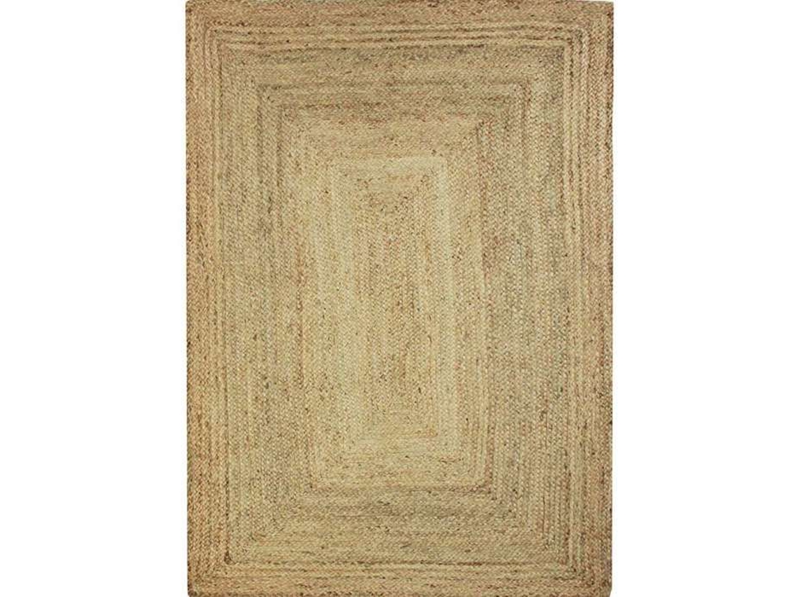Tapete De Sala Em Juta Trançada Natural Artesanal 80x300