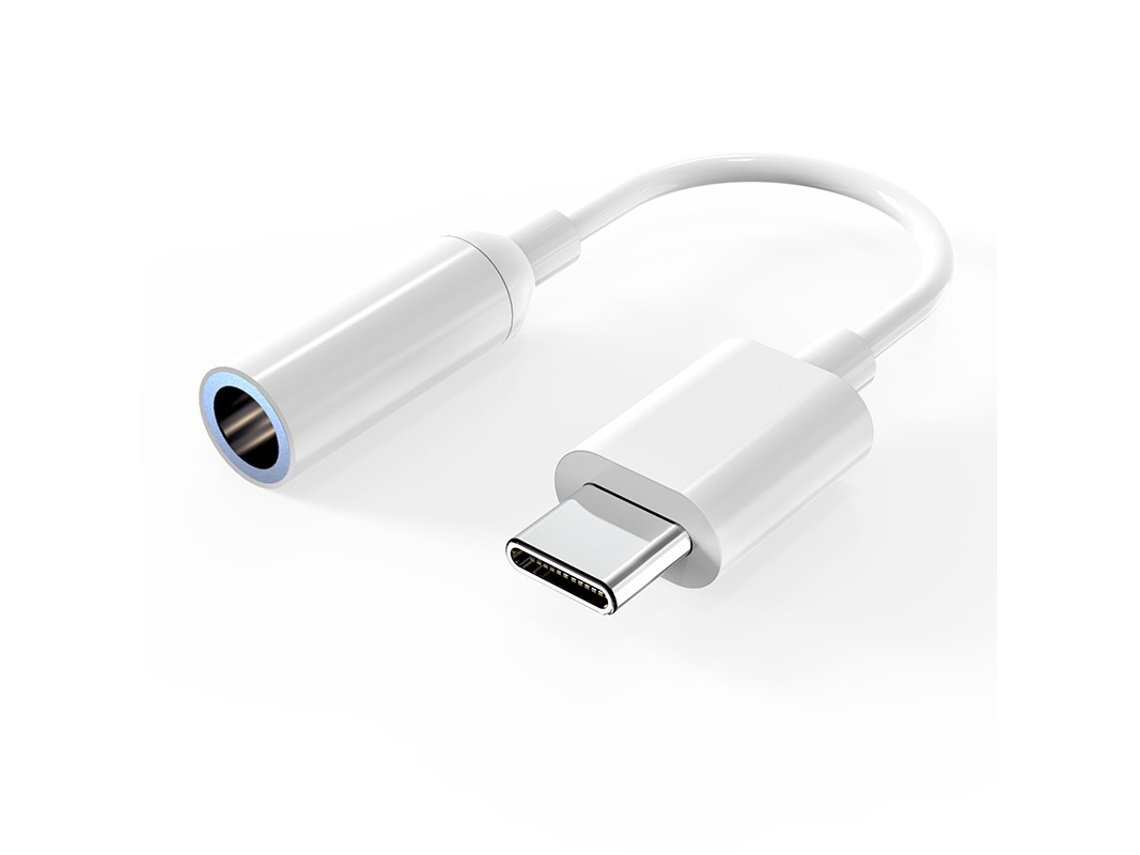 Cabo Conversor De Áudio Digital Usb-c Para Fone Ouvido Com Microfone E Suporte Chamadas