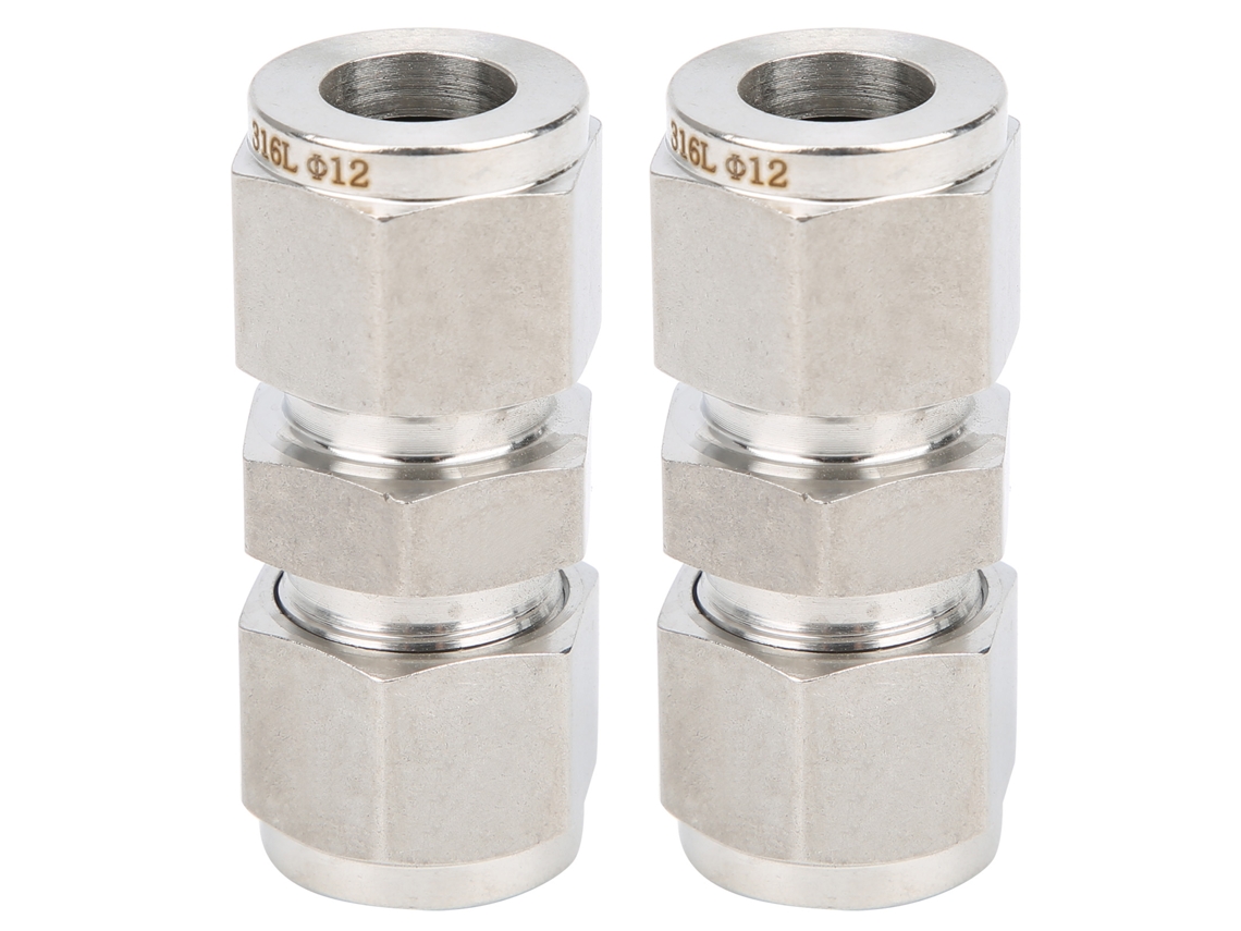 Laxiscreed Adaptador De Tubo De Aço Inox 316 Para União Segura E Ligação Dupla