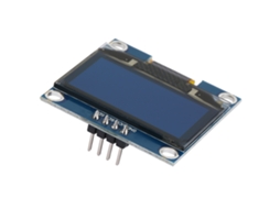 Módulo De Visor Oled Laxiscreed 1.3" I2c 128x64 Com Texto Azul