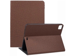 Capa X-level Canvas Series Compatível Com Ipad Air 11 (2024), Com Textura De Tecido E Proteção Total Em Couro Sintético.