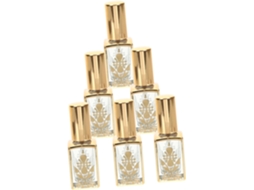 Conjunto De 5 Frascos De Perfume De Vidro Vintage, Portáteis E Recarregáveis Para Viagens.