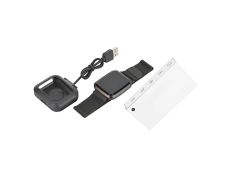 Pulseira Inteligente Multifuncional Com Tela Colorida Hd, Relógio Esportivo À Prova Dágua Jillioper (preto)