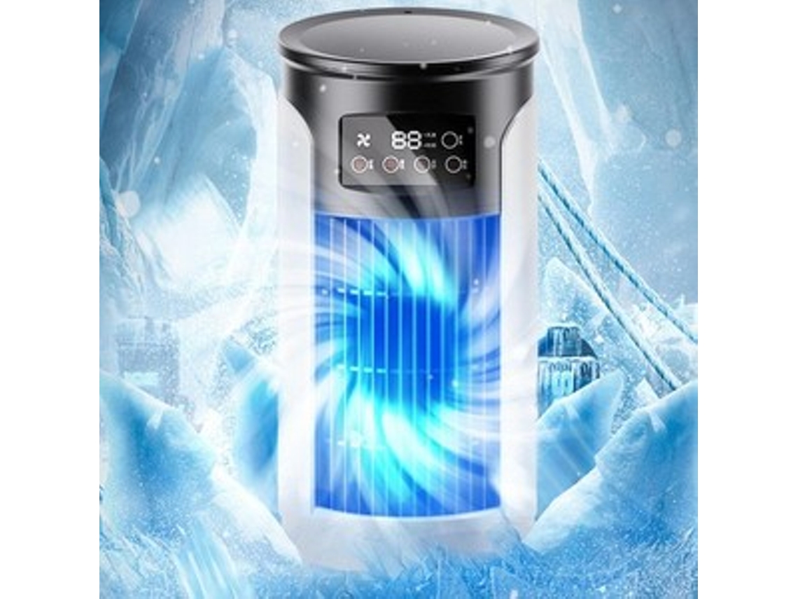 Umidificador Portátil Ventilador De Ar Refrigerador Led Ar Condicionado Múltiplo Ventilador De Refrigeração Pessoal Zeuxo