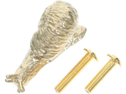Dobradiça De Porta Decorativa Em Latão Com Formato Caracol, Acabamento Em Ouro Antigo, Ideal Para Gavetas E Portas