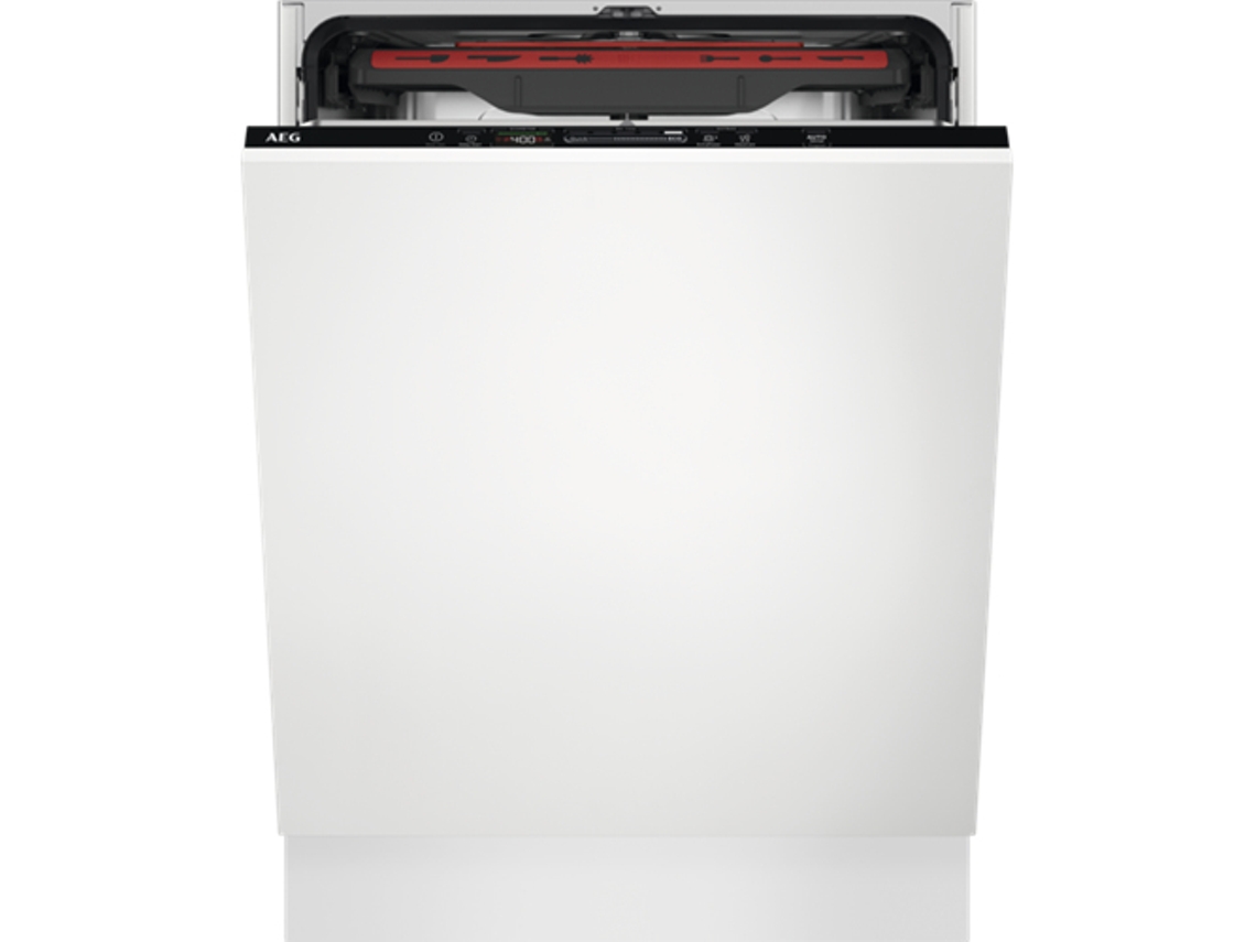 Máquina de Lavar Loiça Encastre AEG FSB64907Z (14 Conjuntos - 60 cm - Painel Preto)