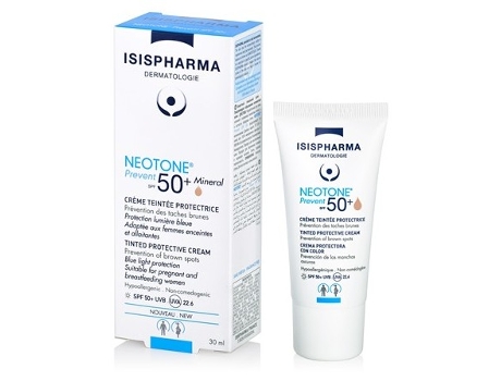 Neotone Prevent Creme Protetor Colorido Médio Spf50 30 Ml Isispharma Dermatologie