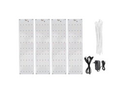 Luz de crescimento de plantas led ultra fina 35w espectro completo timer 3h/9h/12h plug eu S/MARCA