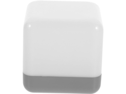 Luminária noturna LED recarregável via USB em formato de cubo, ideal para...